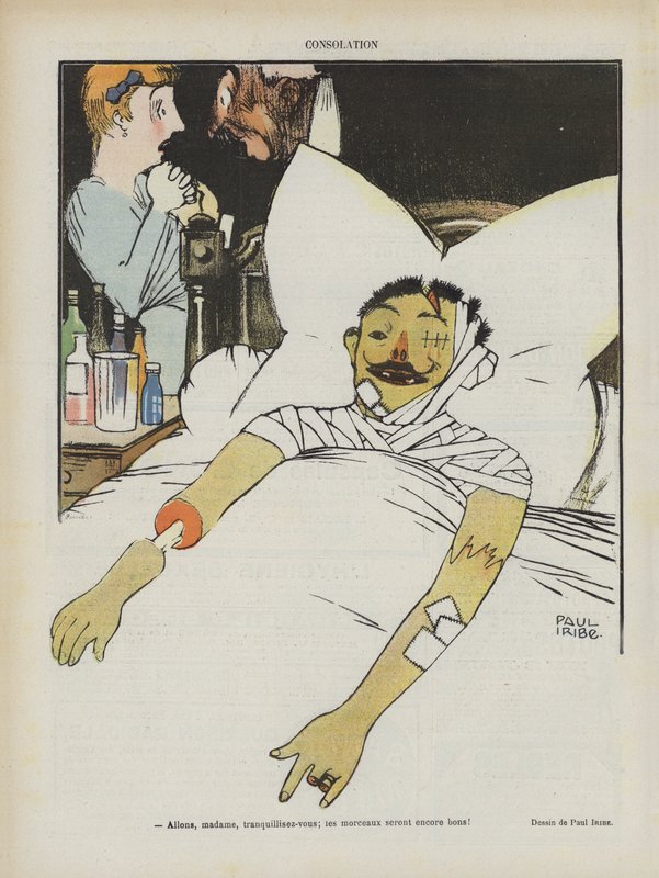 Illustrasjon for Le Rire av Paul Iribe