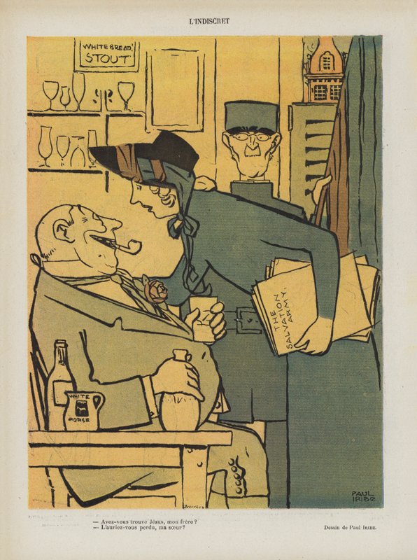Illustrasjon for Le Rire av Paul Iribe