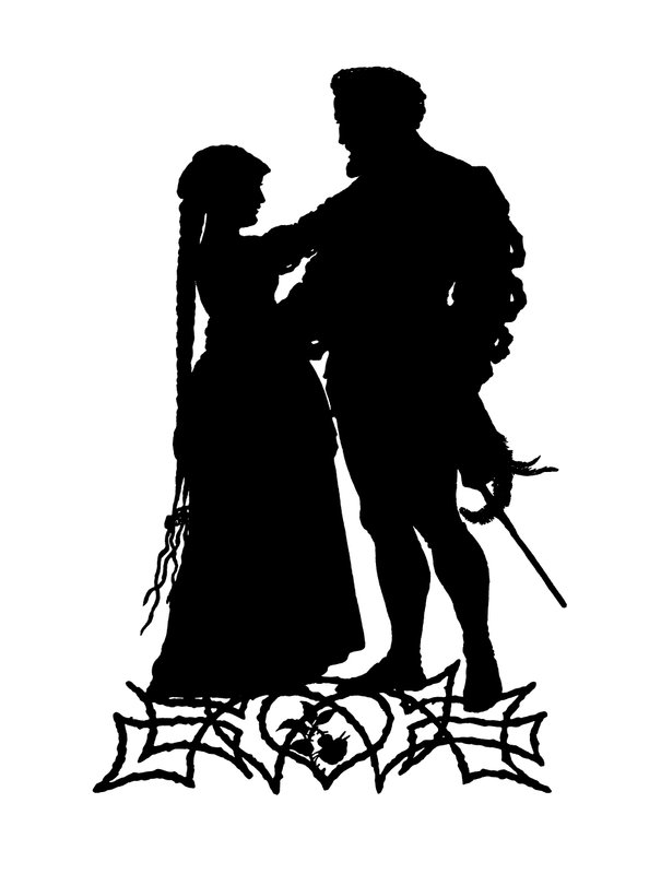 Margarete og Faust (gravering) av Paul Konewka