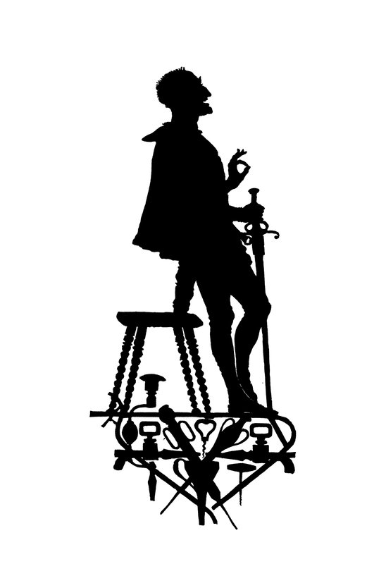 Mephistopheles (gravering) av Paul Konewka