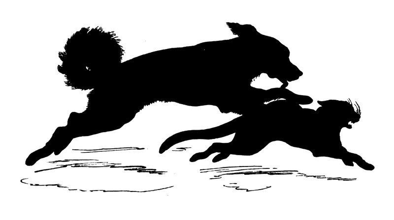 Silhouette av Paul Konewka (litho) av Paul Konewka