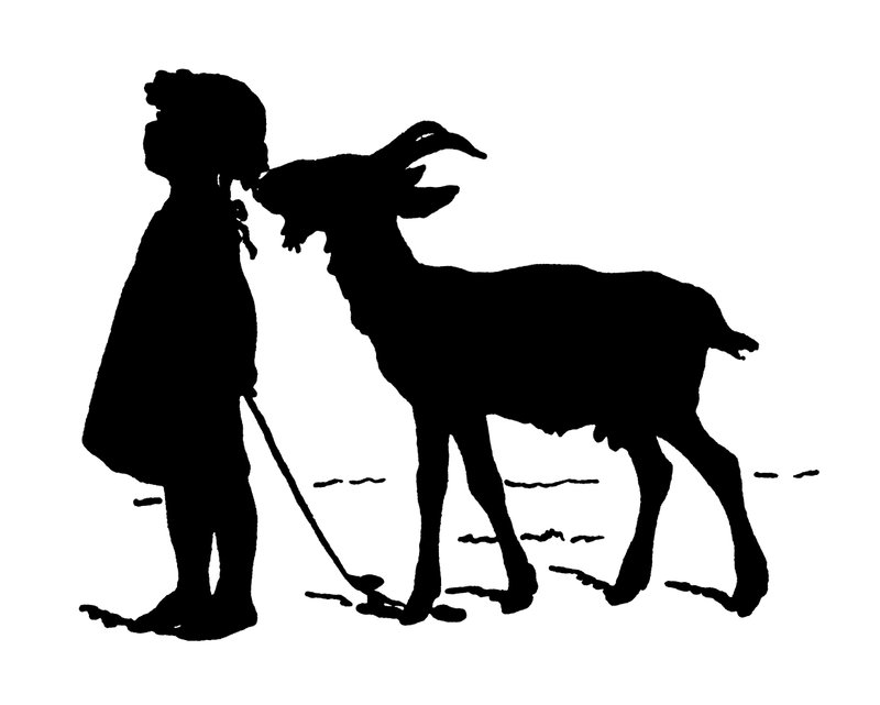 Silhouette av Paul Konewka (litho) av Paul Konewka