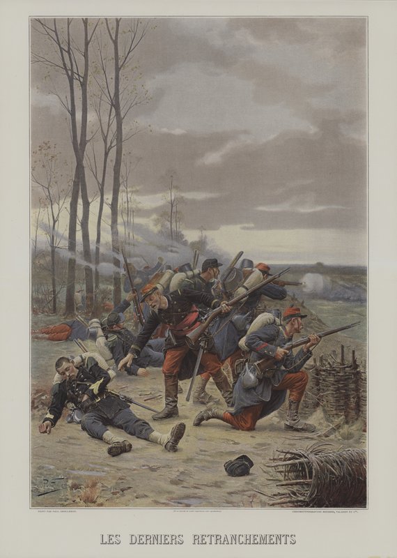De siste nedsettelsene av Paul Louis Narcisse Grolleron