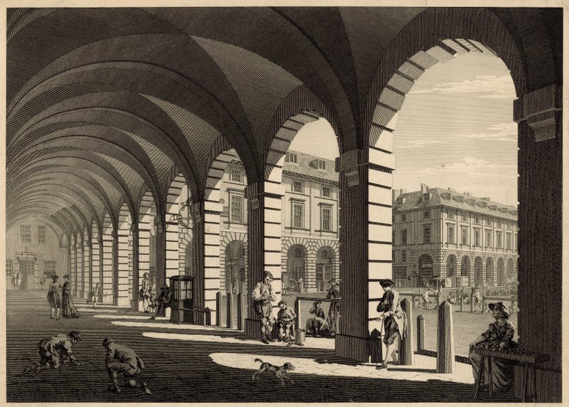 Covent Garden, London av Paul Sandby