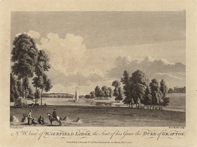 Wakefield Lodge av Paul Sandby