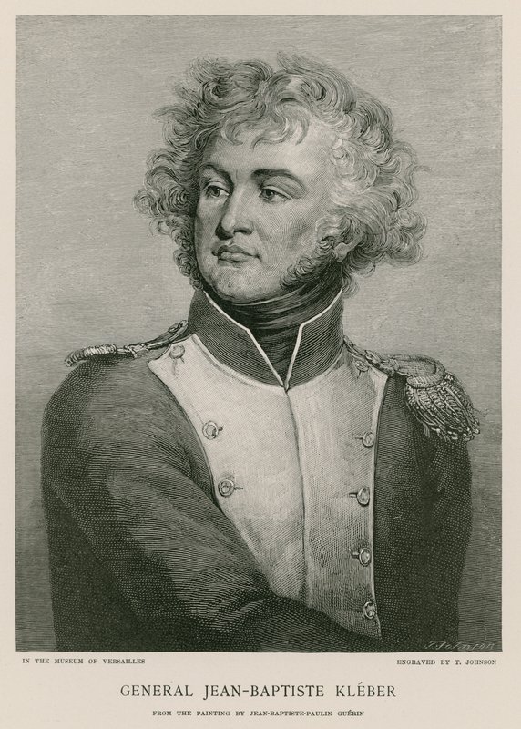 General Jean Baptiste Kleber av Paulin Jean Baptiste Guerin