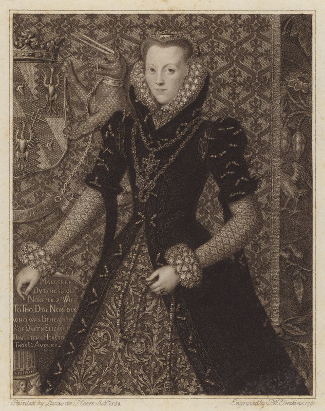 Margaret, hertuginne av Norfolk av Peltro William Tomkins