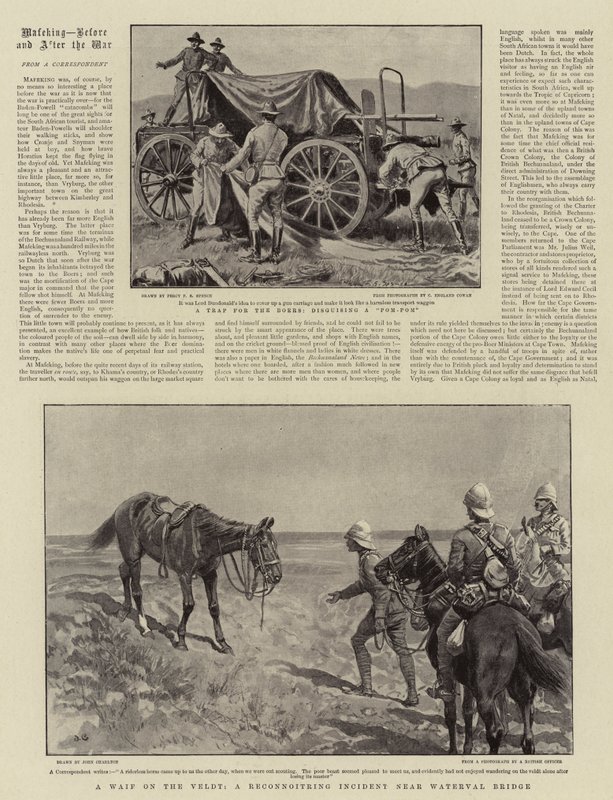 Mafeking, før og etter krigen av Percy F.S. Spence