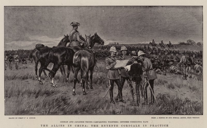 De allierte i Kina, Entente Cordiale i praksis av Percy F.S. Spence