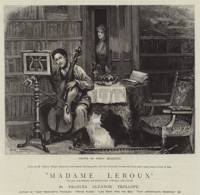 Fru Leroux av Percy Macquoid