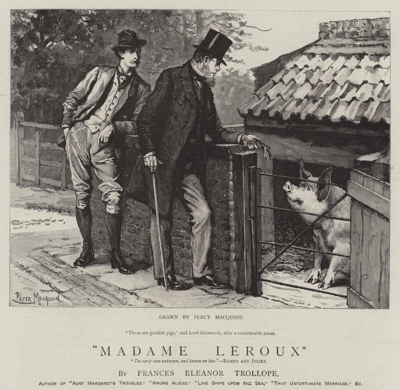 Madame Leroux av Percy Macquoid