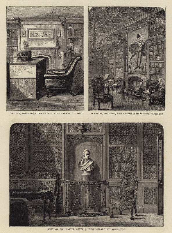 Sir Walter Scott hundreårsjubileum av Percy William Justyne