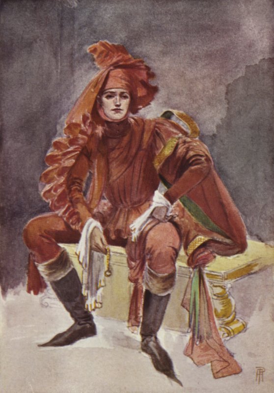 En tysk student i det fjortende århundre av Percy Anderson