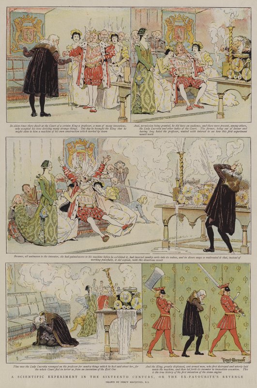 Et vitenskapelig eksperiment i det sekstende århundre, eller eks-favorittens hevn av Percy Macquoid
