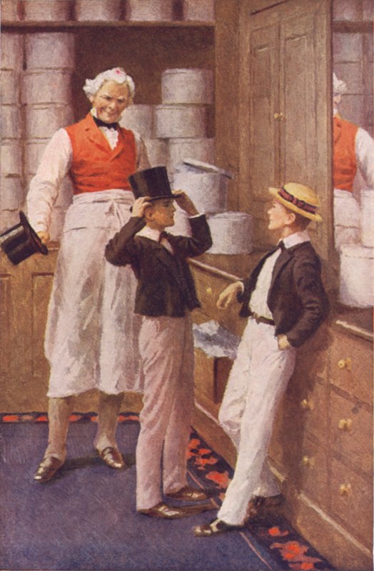 A Regulation Cat-Skin at Seven-and-Sixpence (litho-farge) av Percy Tarrant