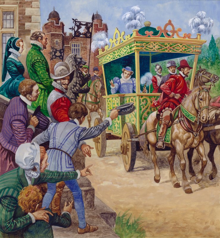 Dronning Elizabeth I besøker et landsted av Peter Jackson