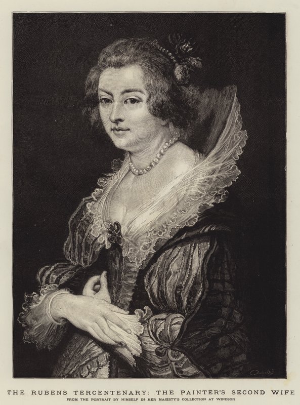 Rubens-jubileet, malerens andre kone av Peter Paul Rubens
