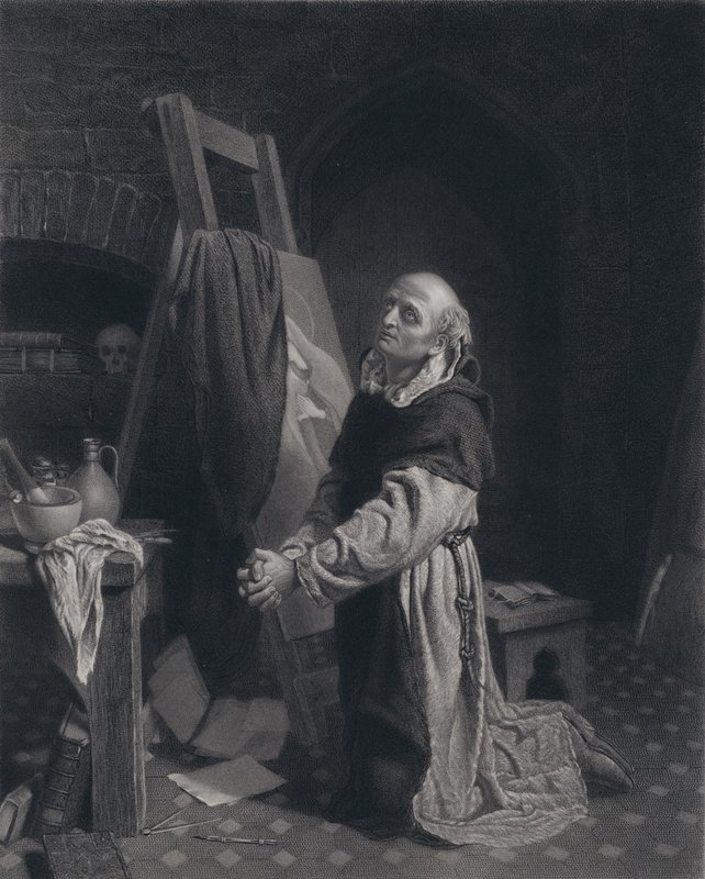 Fra Angelico (engraving) av Peter Graham