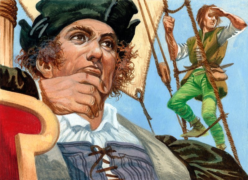 Christopher Columbus ser den nye verdenen av Peter Jackson