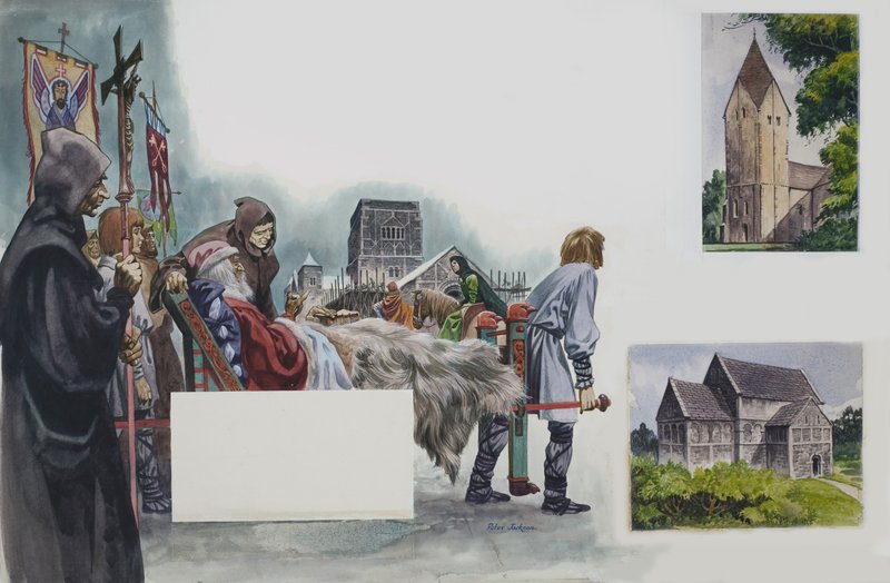Kong Edward, senere Saint Edward the Confessor av Peter Jackson
