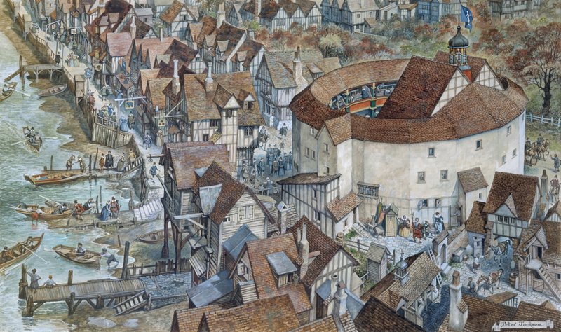 Gamle London rekonstruert: The Rose Theatre, Southwark av Peter Jackson