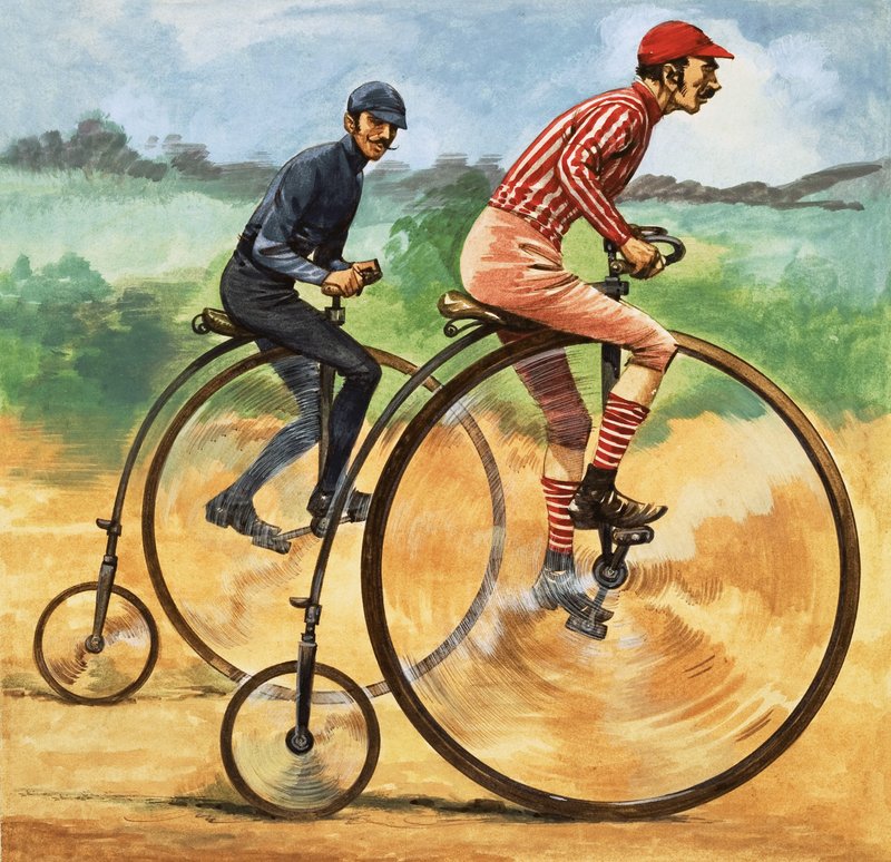 Once Upon a Time... Sykler gjennom tidene. Penny Farthing av Peter Jackson