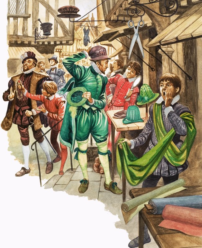 Once Upon a Time... markeds- og gatehandlere i Tudor-tiden av Peter Jackson