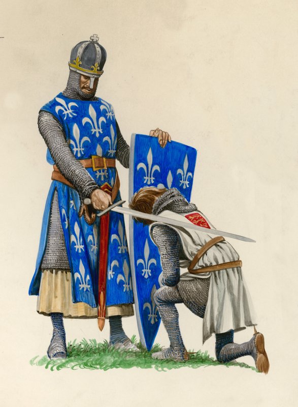 Prins Richard, den fremtidige Richard Løvehjerte, blir riddet av kong Ludvig av Frankrike av Peter Jackson