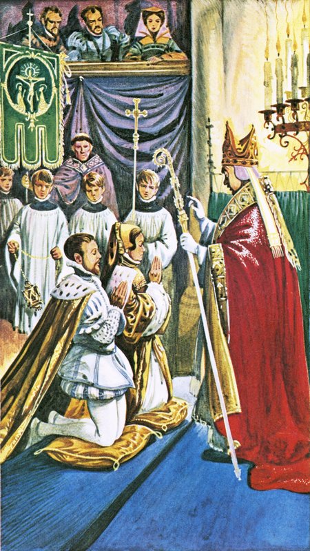 Dronning Mary gifter seg med prins Philip av Spania av Peter Jackson