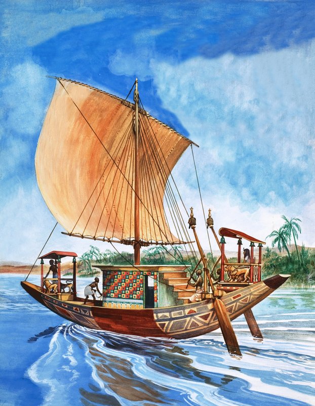 The History of Our Wonderful World: The Boatmen of the Nile av Peter Jackson
