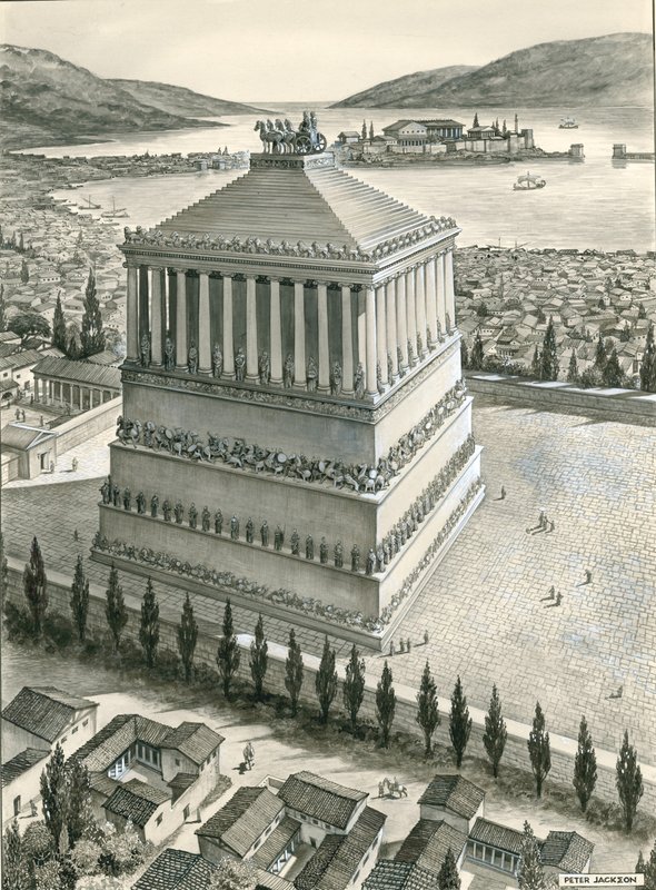 Mausoleet ved Halikarnassus av Peter Jackson