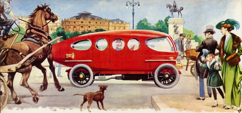 Ricotti Torpedo Car fra 1913 var mange år forut for sin tid av Peter Jackson