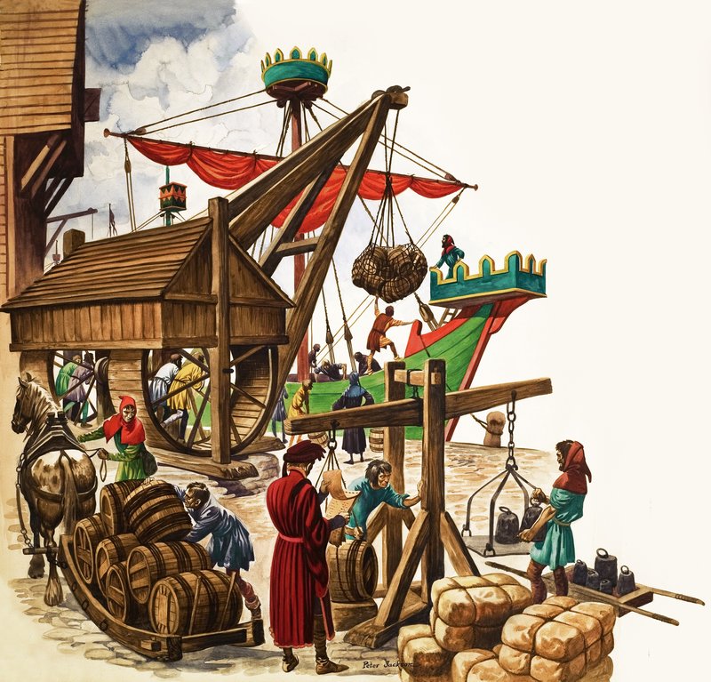 The Wonderful Story of Britain: Tidlige skip og havhavner av Peter Jackson
