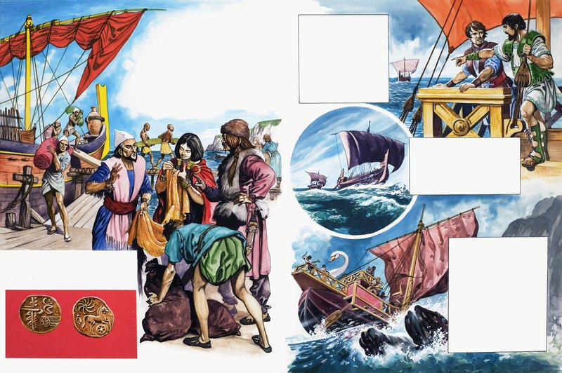 The Wonderful Story of Britain: Early Traders av Peter Jackson