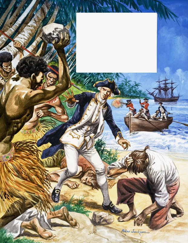 The Wonderful Story of Britain: Exploring the South Seas av Peter Jackson