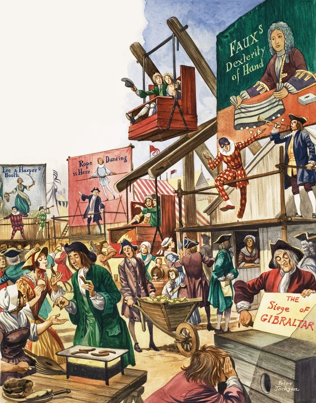 The Wonderful Story of Britain: Messer og moro for folket. Bartholomew-messen av Peter Jackson