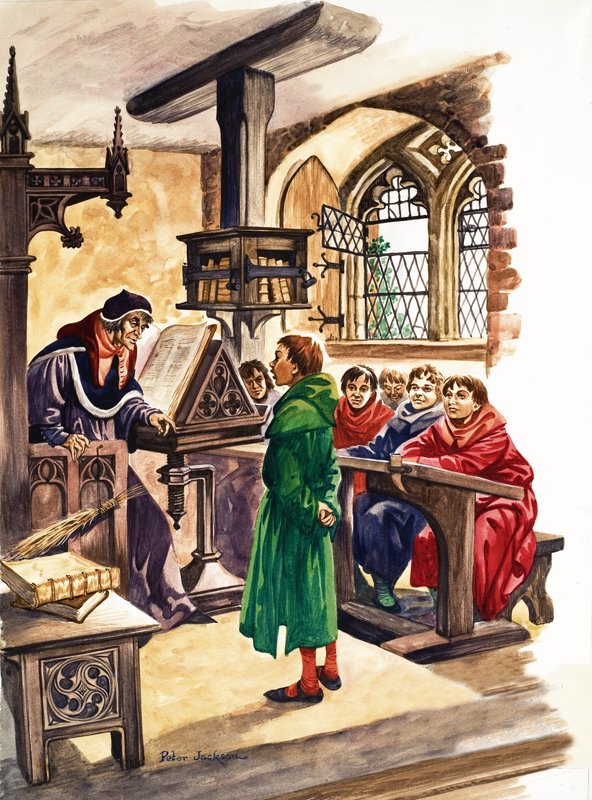 The Wonderful Story of Britain: Skoler i middelalderen av Peter Jackson