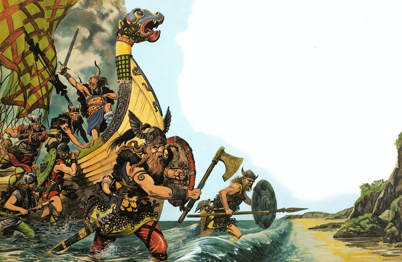 The Wonderful Story of Britain: The Coming of the Vikings av Peter Jackson