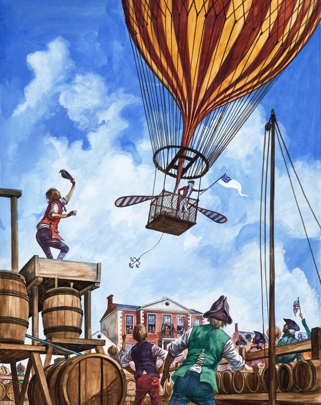The Wonderful Story of Britain: The First Balloons av Peter Jackson
