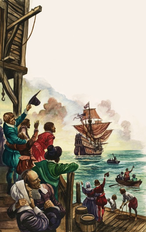 The Wonderful Story of Britain: The Pilgrim Fathers av Peter Jackson
