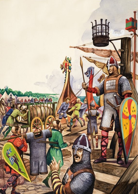 The Wonderful Story of Britain: The Saxon Warriors and Norman Invaders av Peter Jackson