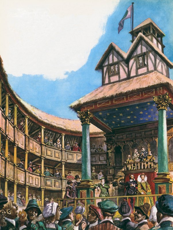 Teater i London på tiden av dronning Elizabeth I av Peter Jackson