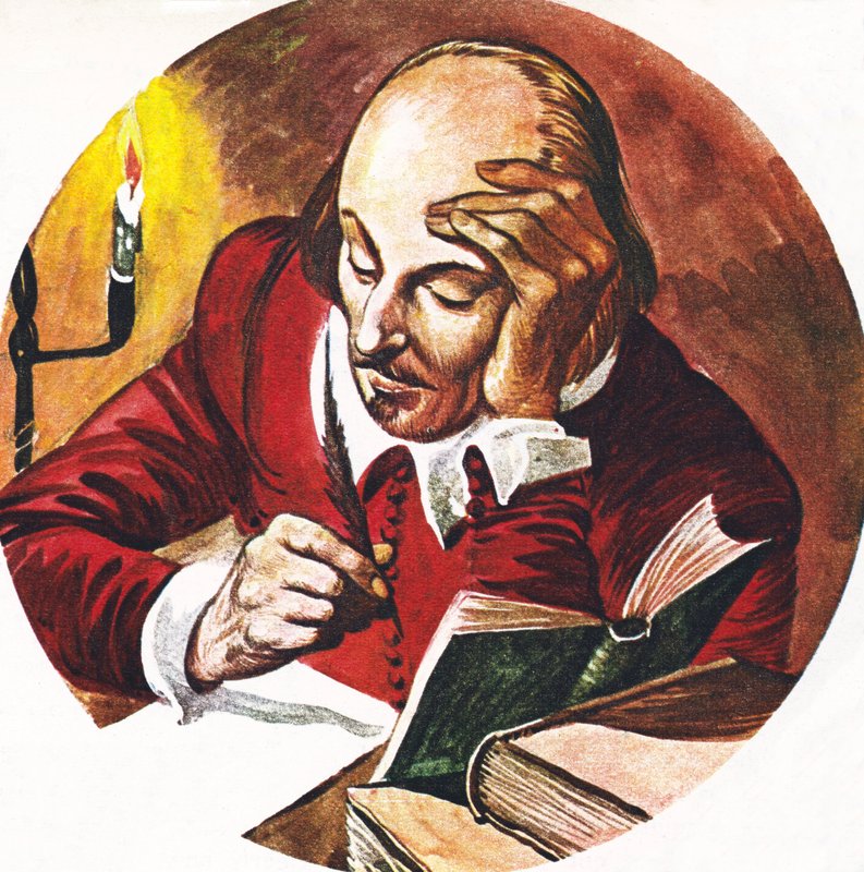 William Shakespeare, skriving av Peter Jackson