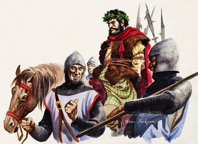 William Wallace blir paradert i fangenskap av Peter Jackson
