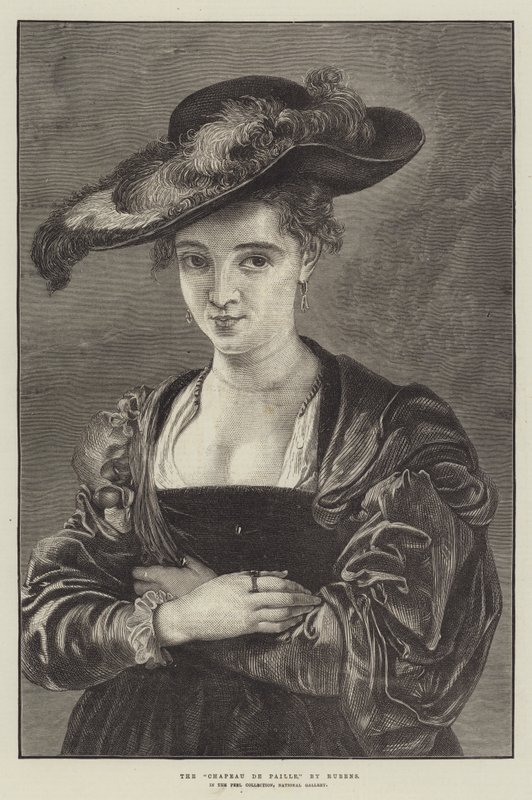 Stråhatten av Peter Paul Rubens