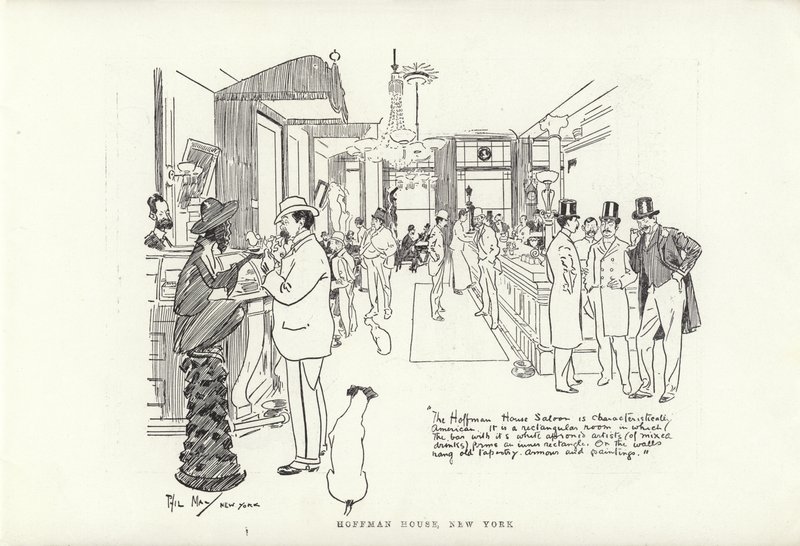 Hoffman House, New York av Phil May