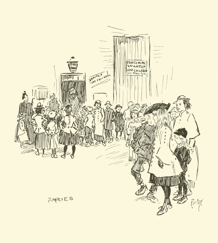 Illustrasjon for Phil Mays Gutter-Snipes av Phil May