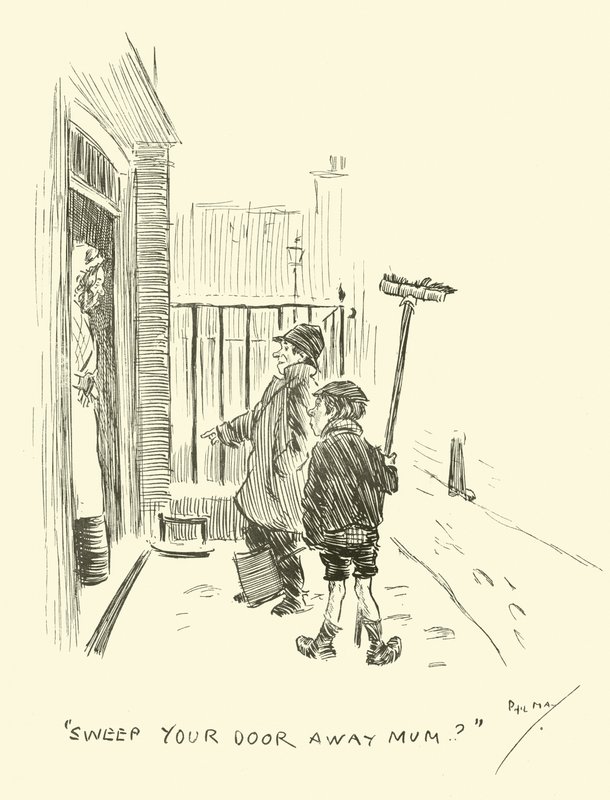 Illustrasjon for Phil Mays Gutter-Snipes av Phil May