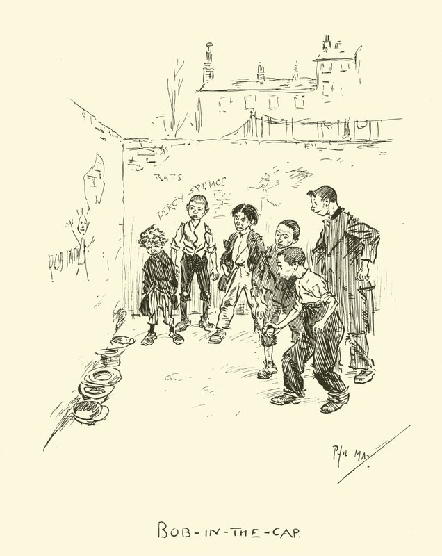 Illustrasjon for Phil Mays Gutter-Snipes av Phil May