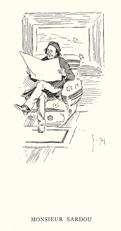 Mr. Sardou (litho) av Phil May